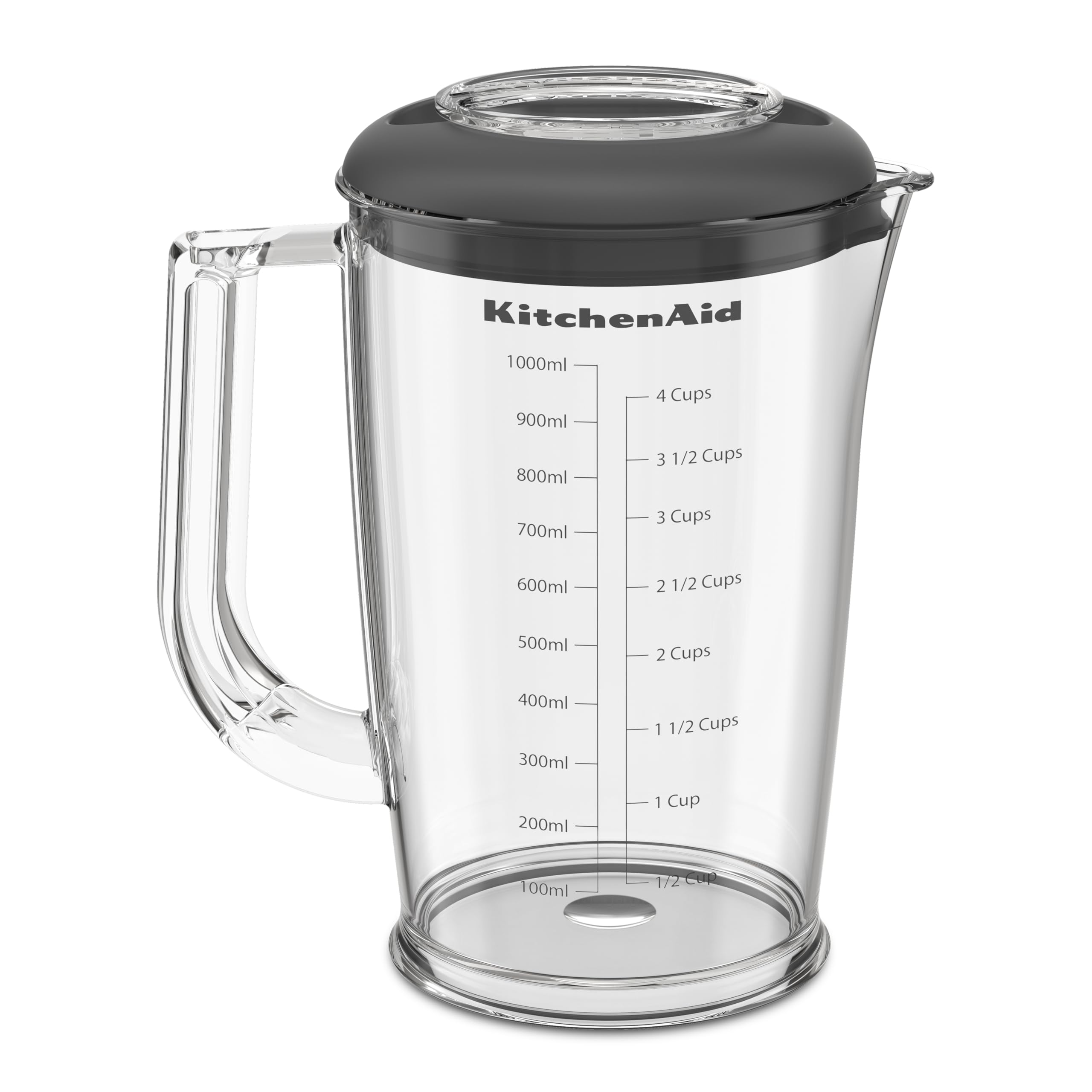 Kitchenaid Kabelloser Stabmixer - Kitchenaid Go - Tragbarer Stabmixer und 700ml mixbehälter - Mit akku - Schwarz