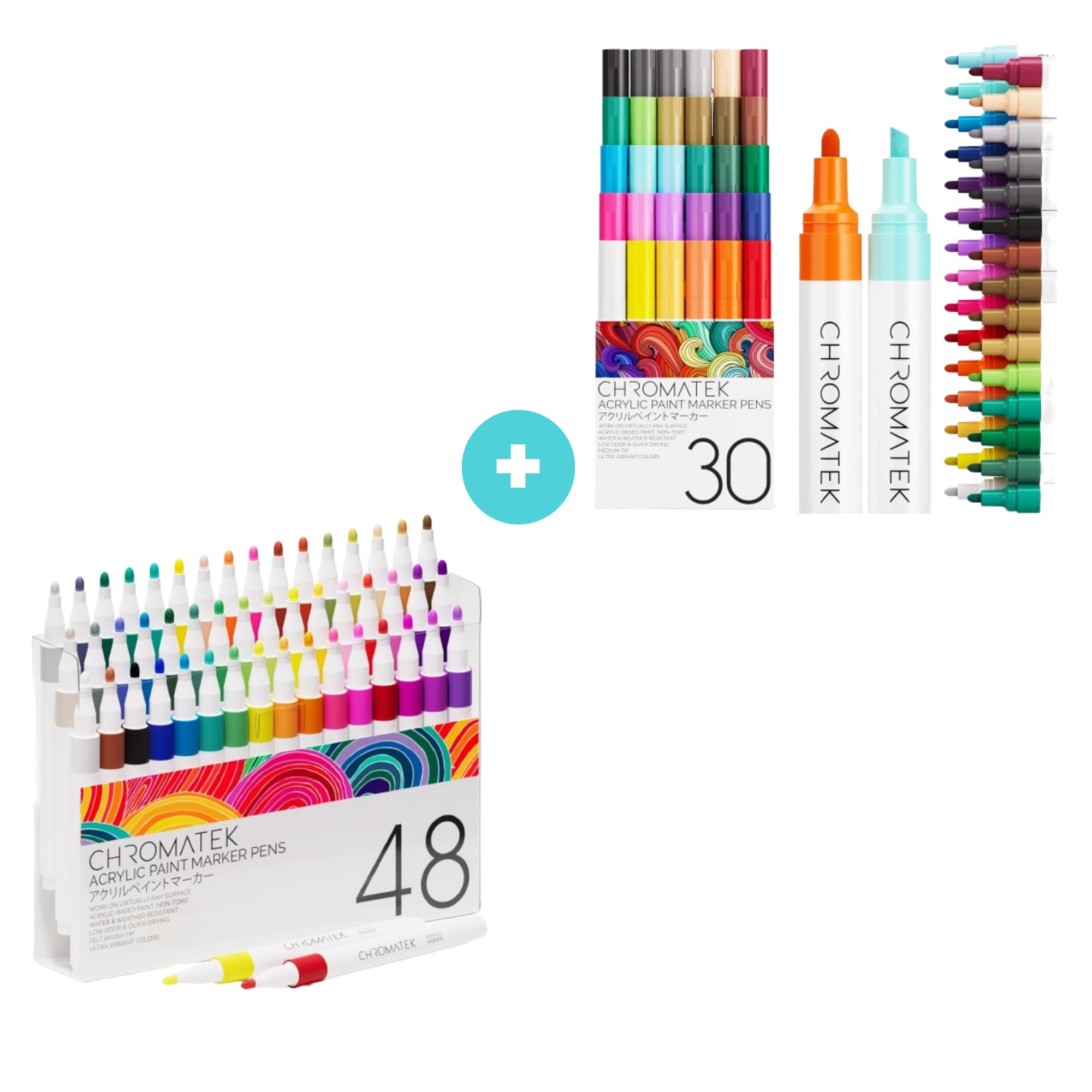 CHROMATEK48 and 30 Paint Set
