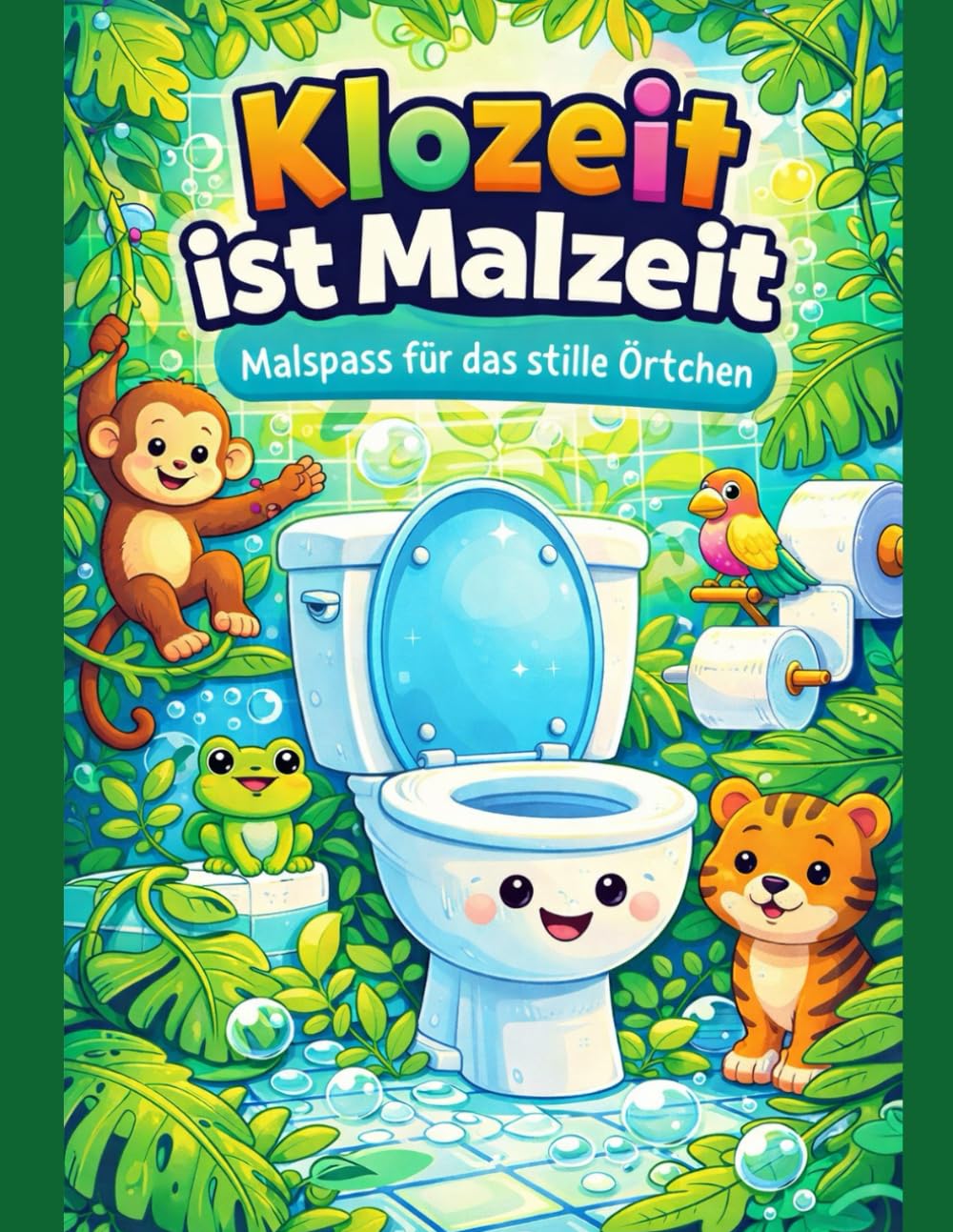 Klozeit ist Malzeit: Malspaß für das stille Örtchen