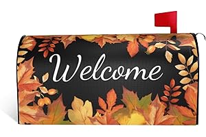 Adorable Mailbox Covers Magnetic Standard Size - Autumn Fall Maple Leaf Decor