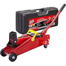 BIG RED 1.5 Ton Hydraulic Floor Jack, Trolley Service/Floor Jack with Case