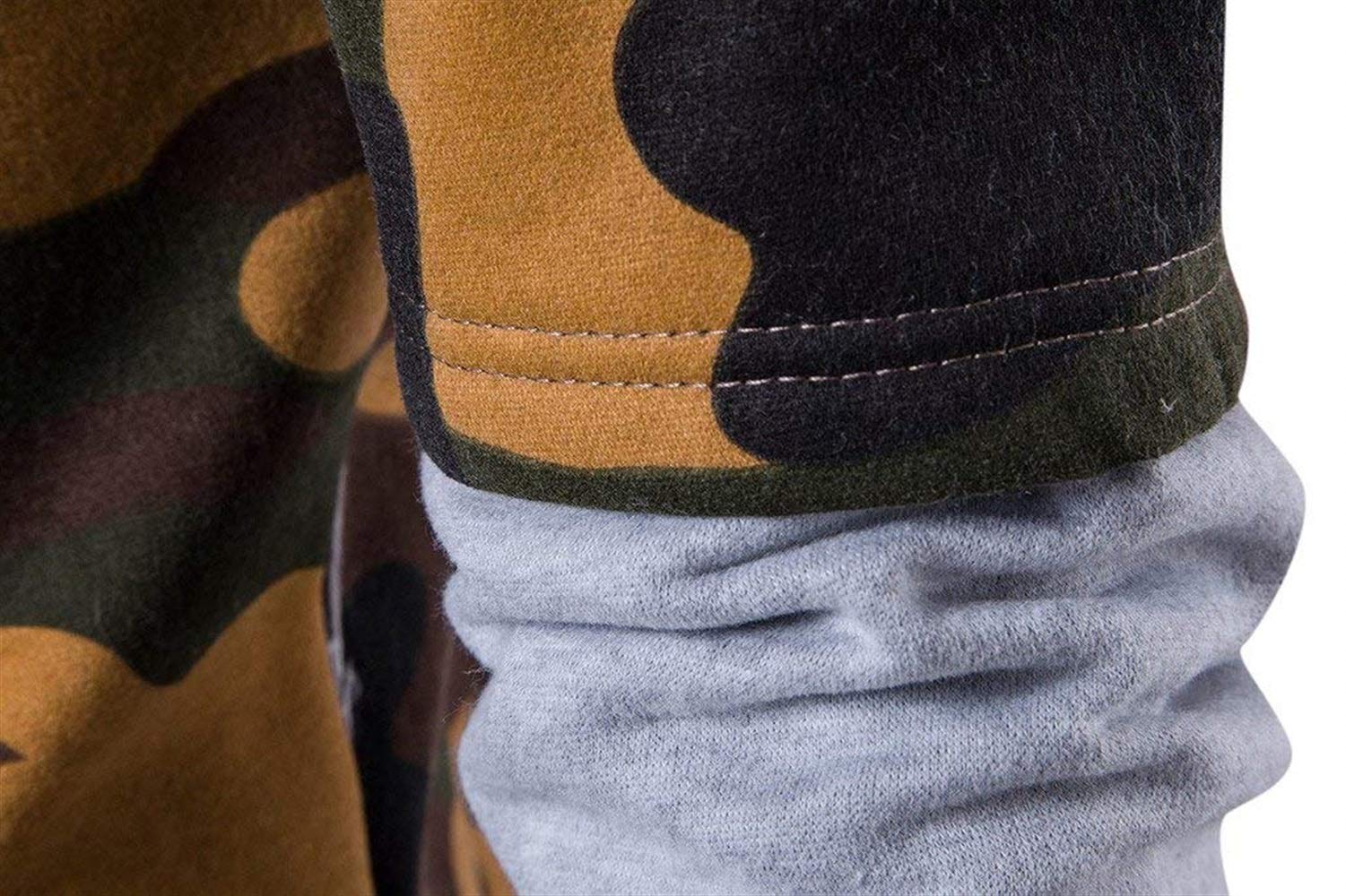 Patchwork Multicam Style bluza z kapturem męska Camouflage Casual koszulka z kapturem Baggy Sports moda męska koszulka z długim rękawem