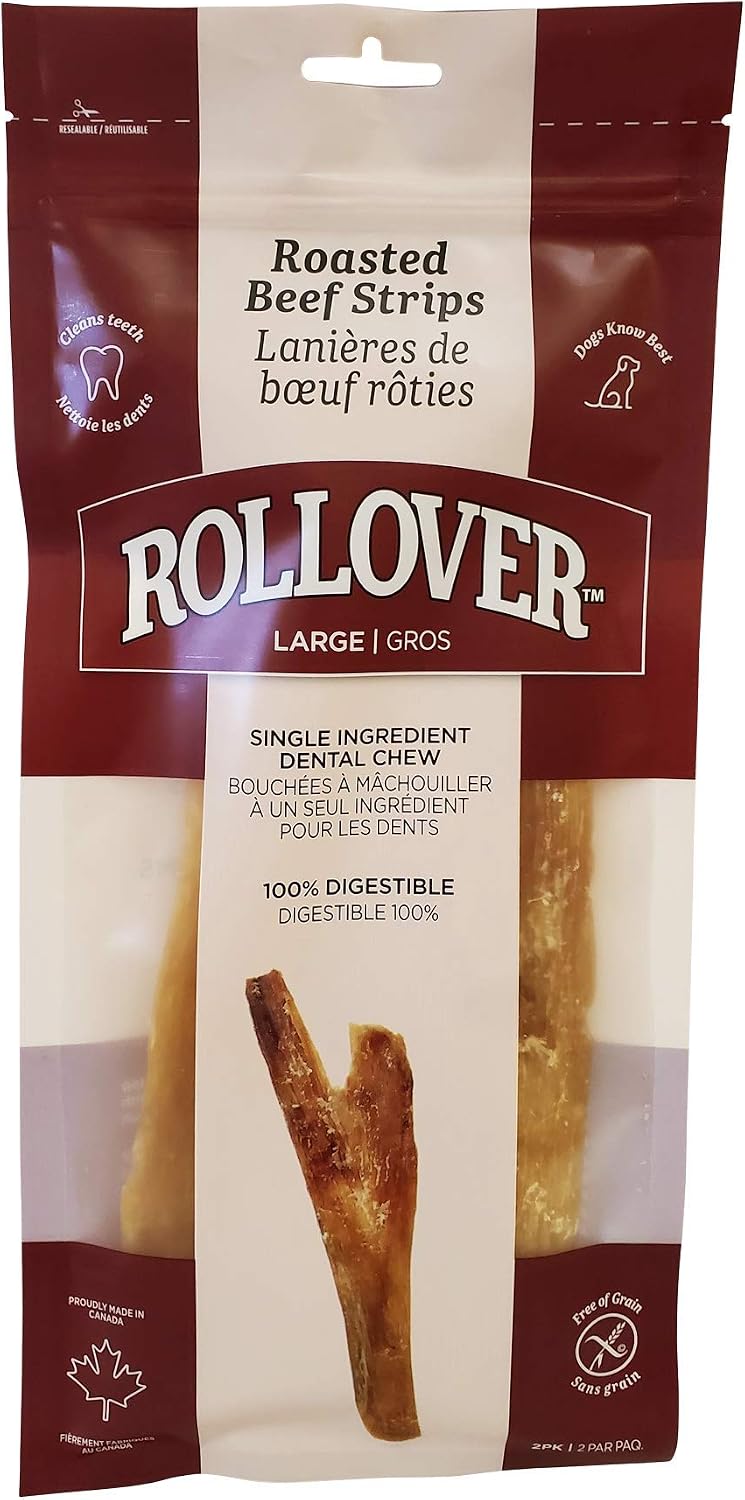 Rollover Large Roasted Beef Strips - 2pk (11-12")