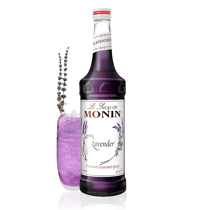 Monin - Lavender Syrup | Aromatic & Floral, Premium Syrup