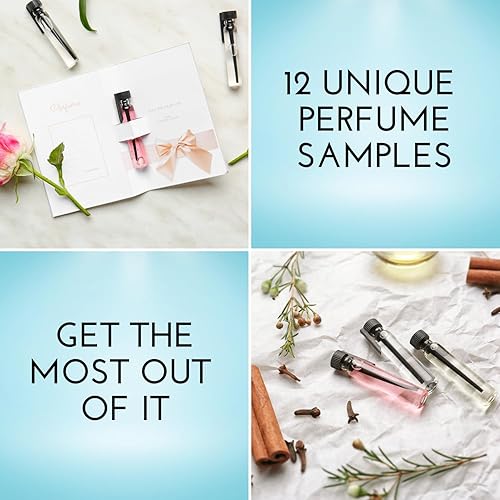 Miniatura 6 de Juego de muestras de perfume de diseñador de gama alta para mujer, paquete de 12 muestras de perfume para mujer