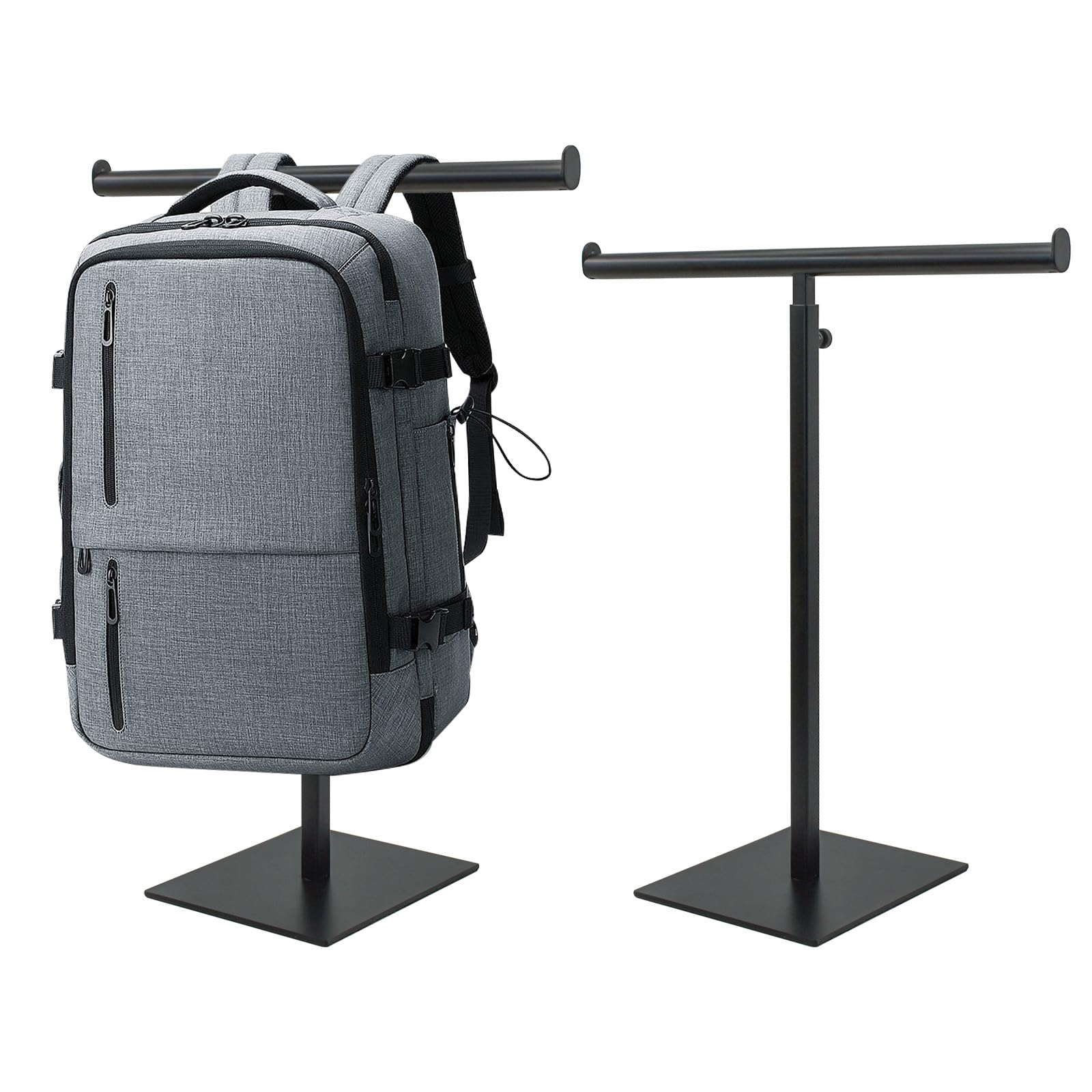 Amazon｜MrMrKura バッグスタンド ディスプレイ ブラック 2個セット T