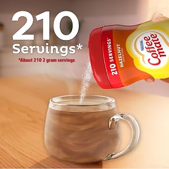 Nestle Coffee-Mate Hazelnut Powdered Coffee Creamer,