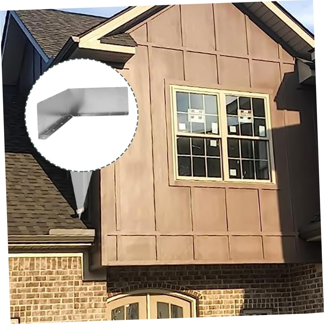 Roof Rain Gutter Guard Set Select Rain Gutter Diverter Protect Landscape from