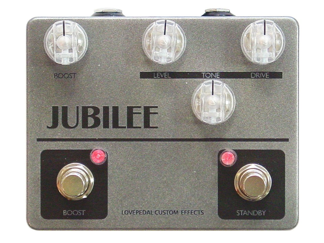 LOVE PEDAL JUBILEE PLUS BOOST オーバードライブ Amazon | Lovepedal JUBILEE PLUS BOOST コンパクトエフェクター