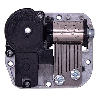 新品未使用　Music in motion Amazon.com: Play (Jingle Bells) Music Box Spare Part Grey