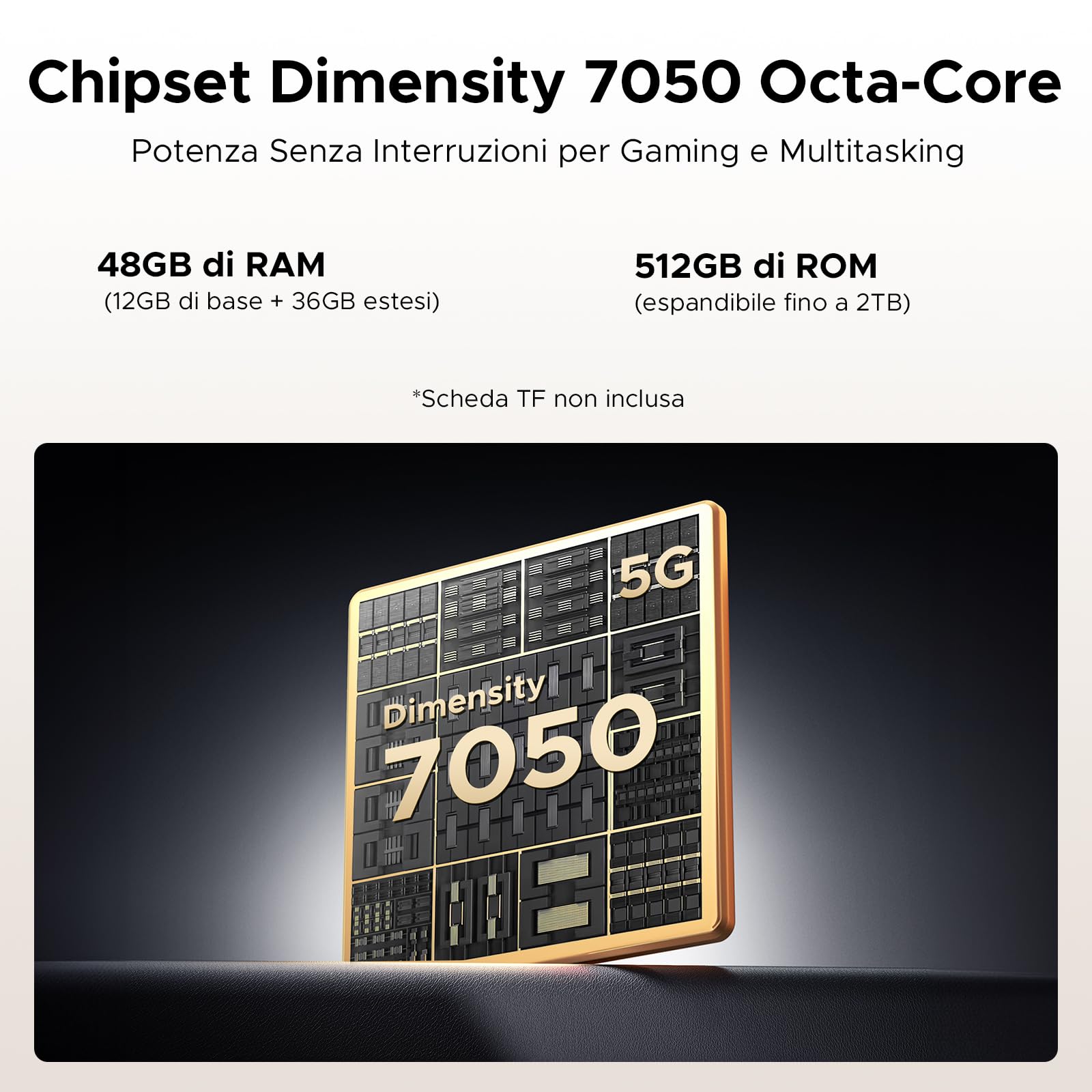 DOOGEE S200X Rugged Smartphone 5G, 48GB+512GB, Android 16, con Cuffie Conduzione Ossea, 1.32" Rear Display, 10100mAh, 6.72" FHD+ 120Hz Telefono Indistruttibile,100MP+20MP/NFC/BT5.2/WiFi6/5G Dual SIM