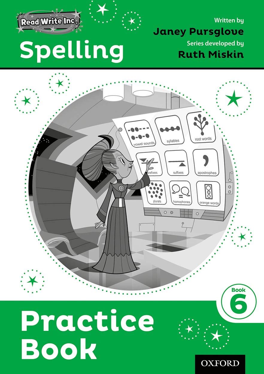 Janey PursgloveRead Write Inc. Spelling: Practice Book 6 Pack of 5