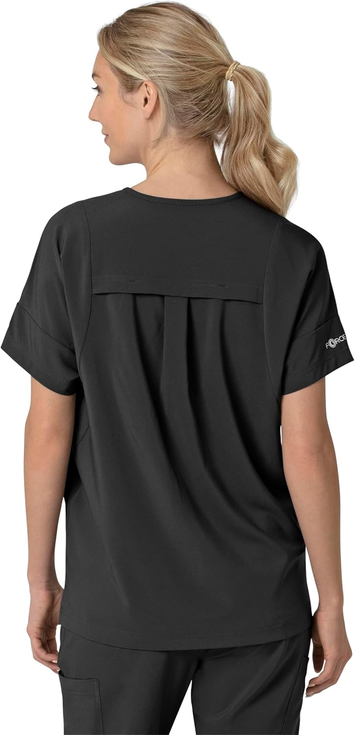 Carhartt Scrubs C13110 Women's Force® Cross-Flex Modern Fit Oversized V - Image 2