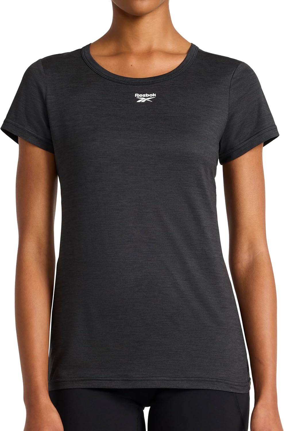 Reebok Womens Off The Charts Performance Crewneck T-Shirt