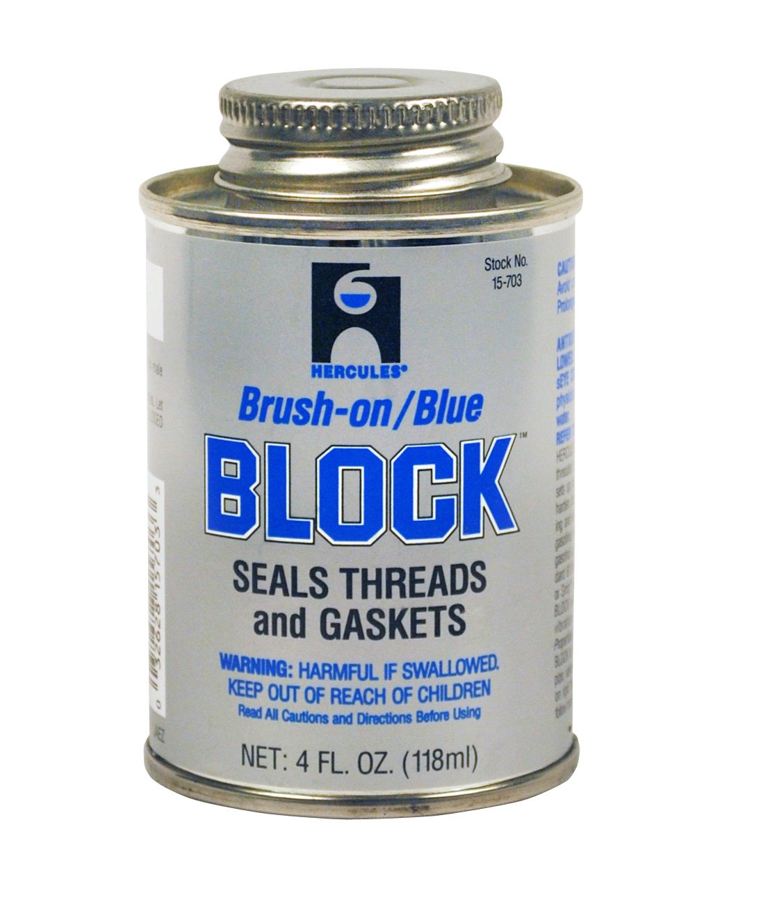 Snapklik.com : (15703) HERCULES BLOCK THREAD SEALANT 4OZ