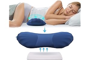 RESTCLOUD Adjustable Lumbar Support Pillow for Bed