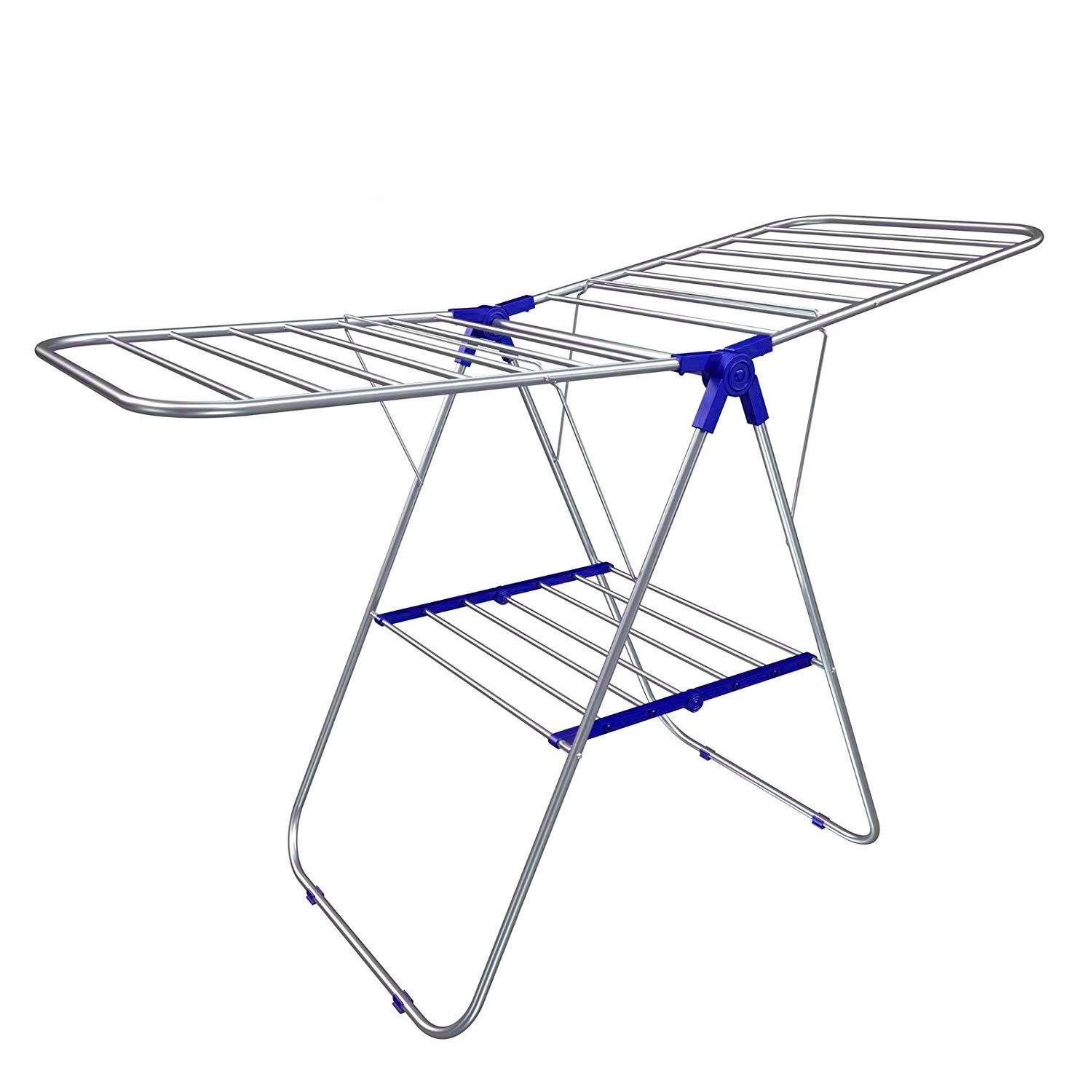 Clothes Drying Stand, Foldable for Easy Storage, SpaceSaving Rack