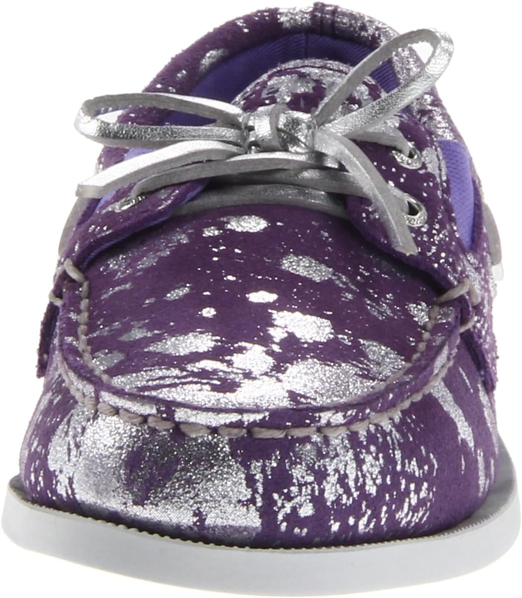 直営店☆Sperry☆Sperry Top-Sider ユニセックス・キッズ US サイズ: 12.5 M US Little Kid カラー: パープル グローブ操作