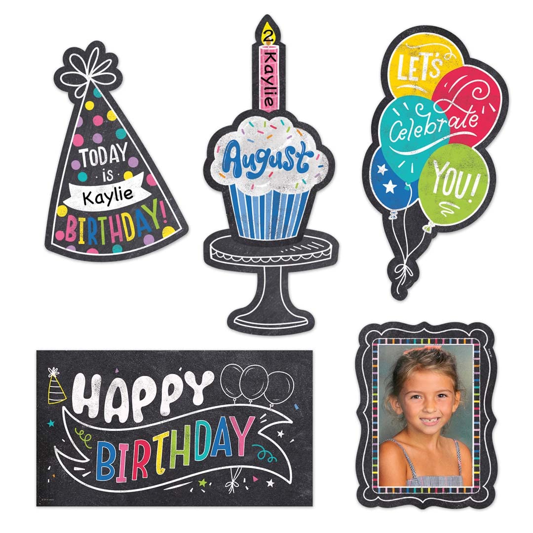 Kit anniversaire Chalk It Up pour fêter les enfants à l'école