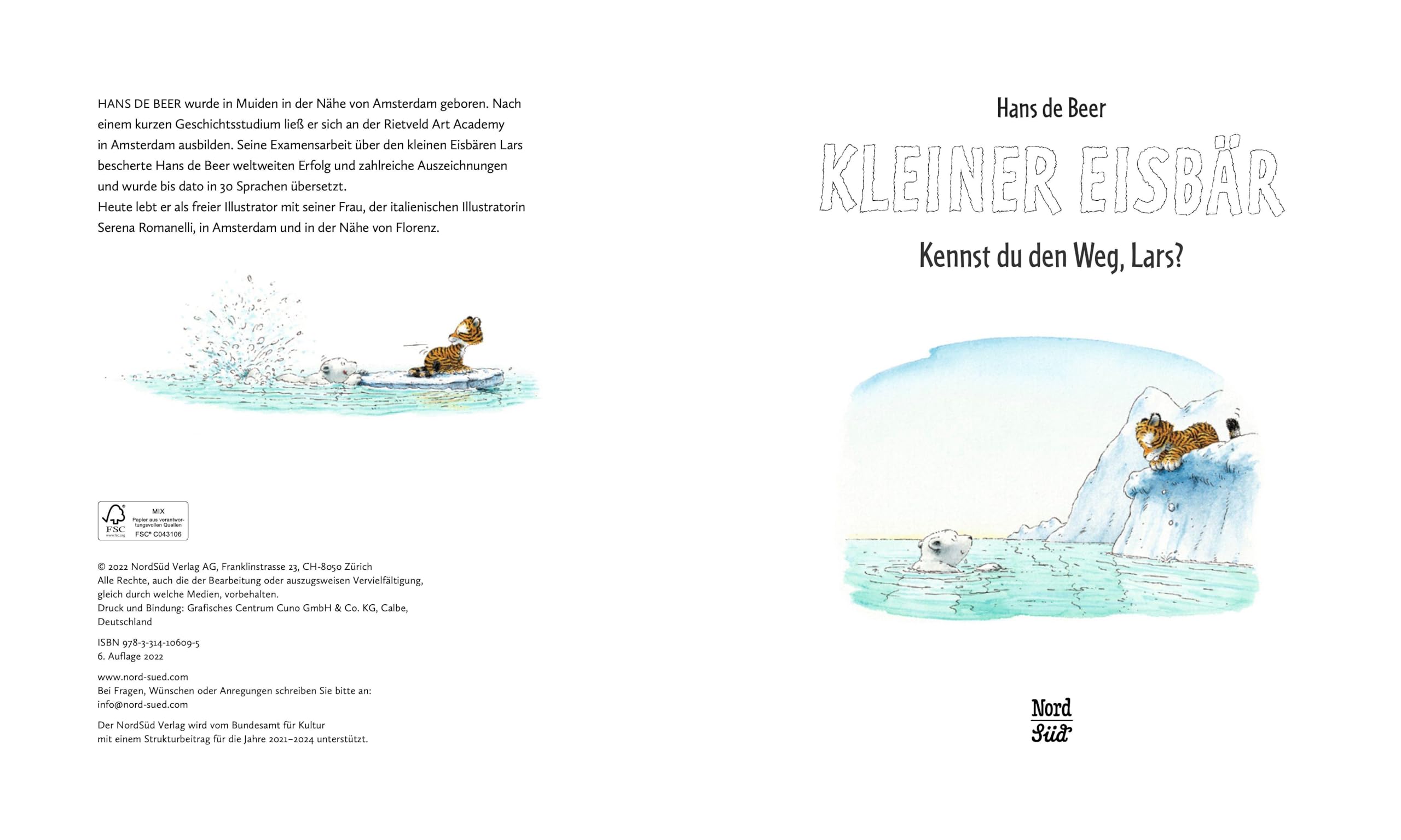 Kleiner Eisbär - Kennst du den Weg, Lars?: Bilderbuch