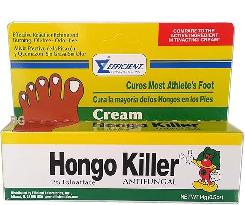 Hongo Killer Crema antifúngica 0.50 oz (paquete de 4)