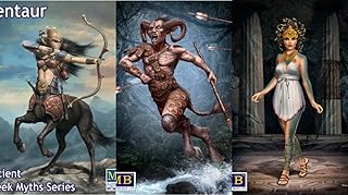 Masterbox Bundle LOT of 3 Kits Ancient Greek Myths Full Set Master Box 24023 24024 24025 Centaur, Satyr, Medusa