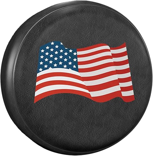 AmFor - Cubierta de neumático de repuesto, protectores de neumáticos impermeables, ajuste universal para Jeep, Trailer, RV, SUV, camión y muchos