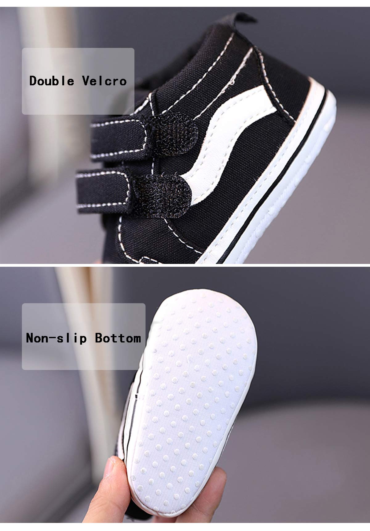 Bambino Scarpe Espadrillas 0-18M Suola Morbida Ragazzo Tela Sneaker Infantile Antiscivolo Traspirante