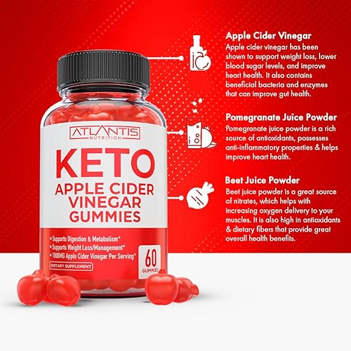 Miniatura 3 de Keto ACV Gummies Advanced Weight Loss - Gomitas Keto de vinagre de sidra de manzana formuladas para apoyar la pérdida de peso la digestión la