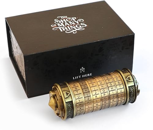 Caja de rompecabezas de Ancients Lockbox - The Shop of Many Things