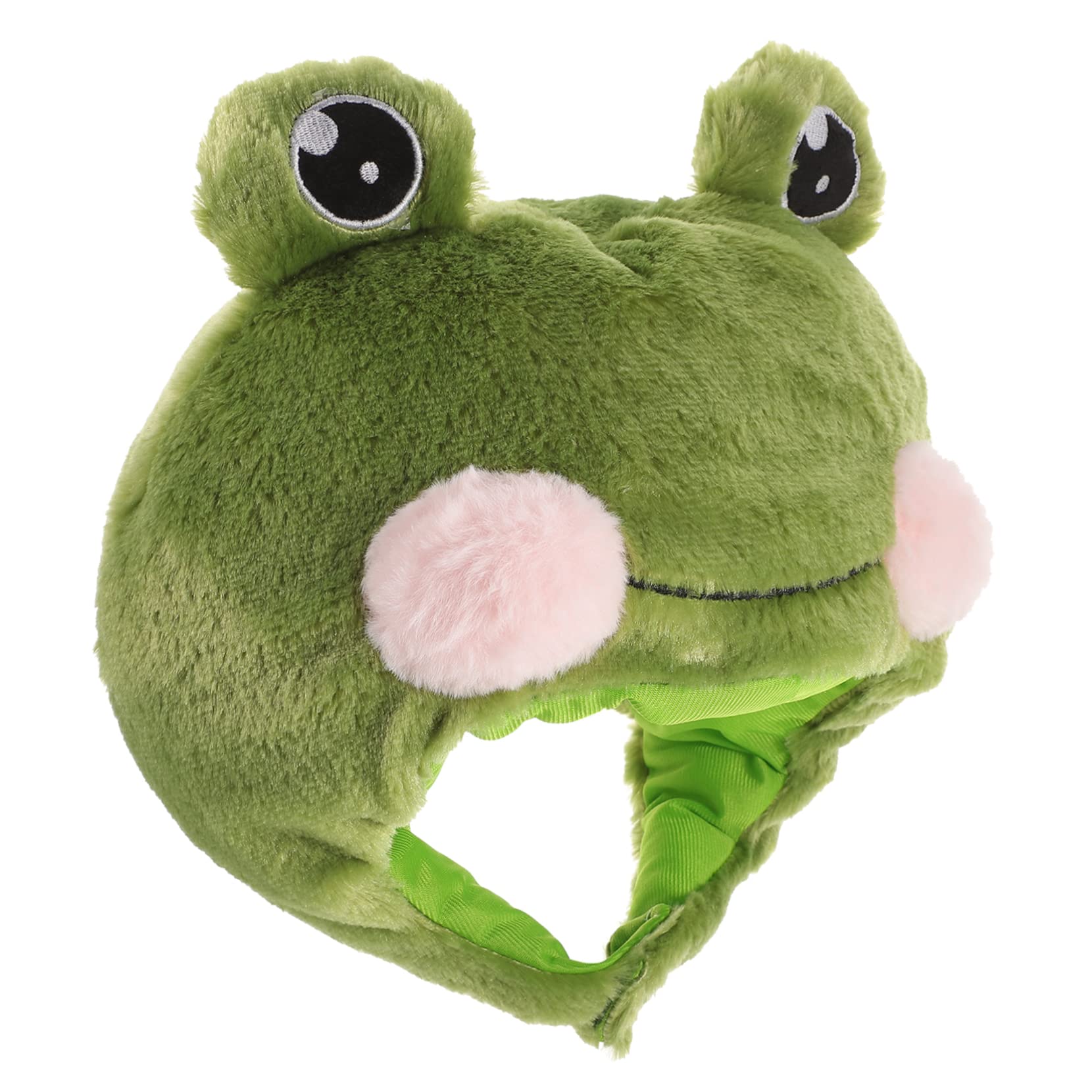Cabilock 2piezas Sombrero De Rana De Peluche Para Cosplay Accesorio Divertido Para Fiestas Halloween y Diseño Adorable Para Adultos
