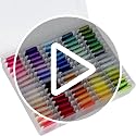 Friendship Bracelet String Kit String Bracelet Making Kit with 80 Skeins Embroidery Floss Cross Stitch Thread with Storage Box