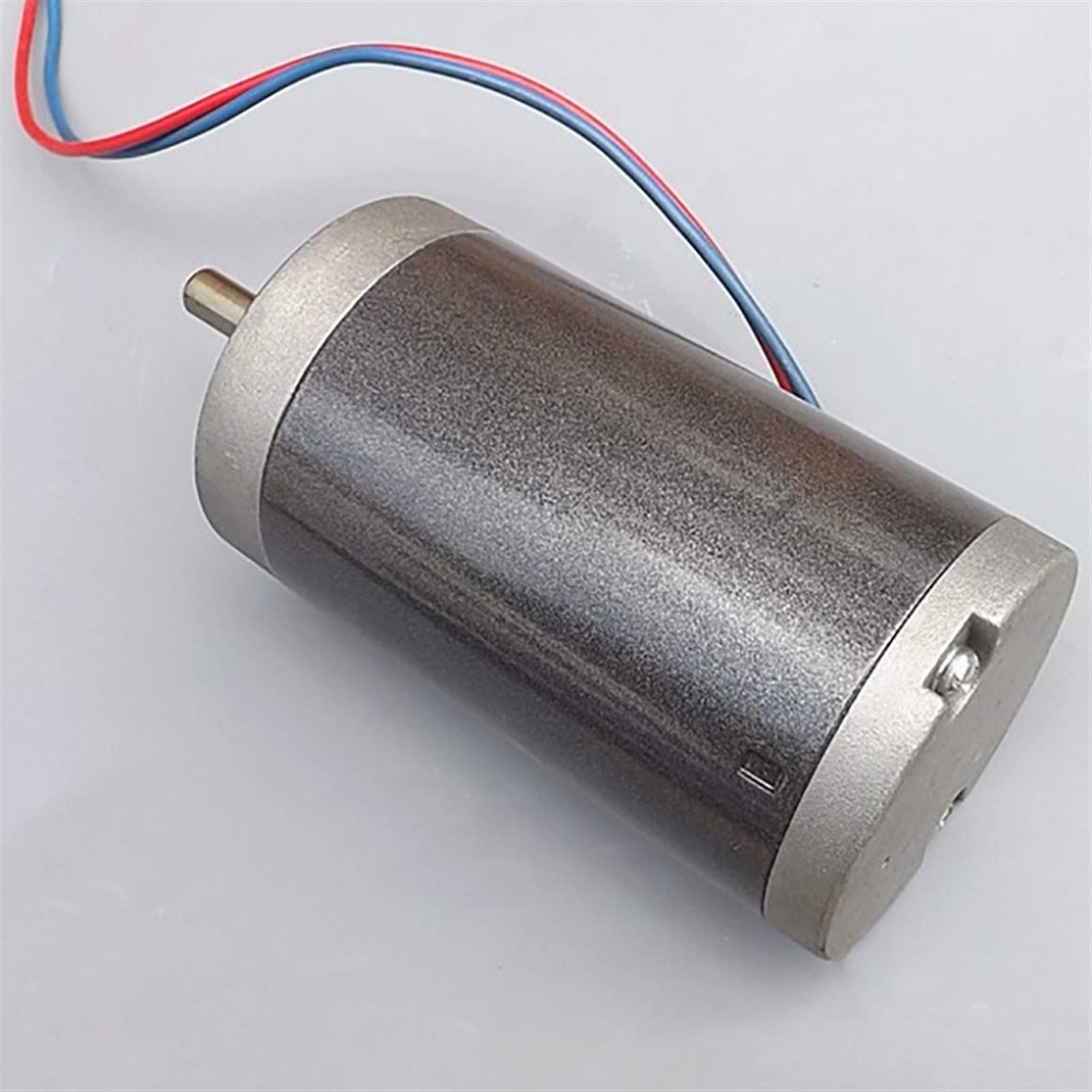 electronic starter de CC electronic starter de CC de imán permanente de alta potencia de 50 W, diámetro del eje del conmutador de escobillas de carbón de 8 mm, con rodamientos de bolas traseros delant