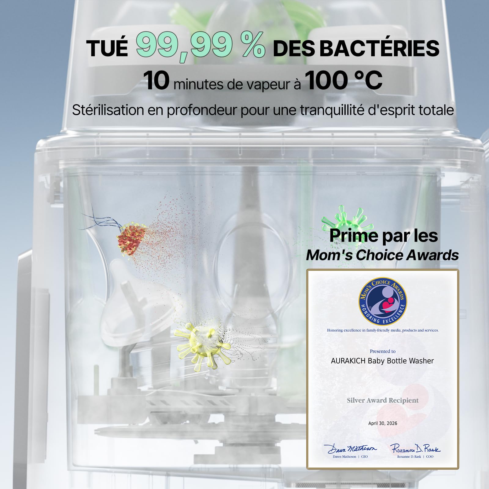 Lave Biberon Stérilisateur Sécheur | Bottle Washer