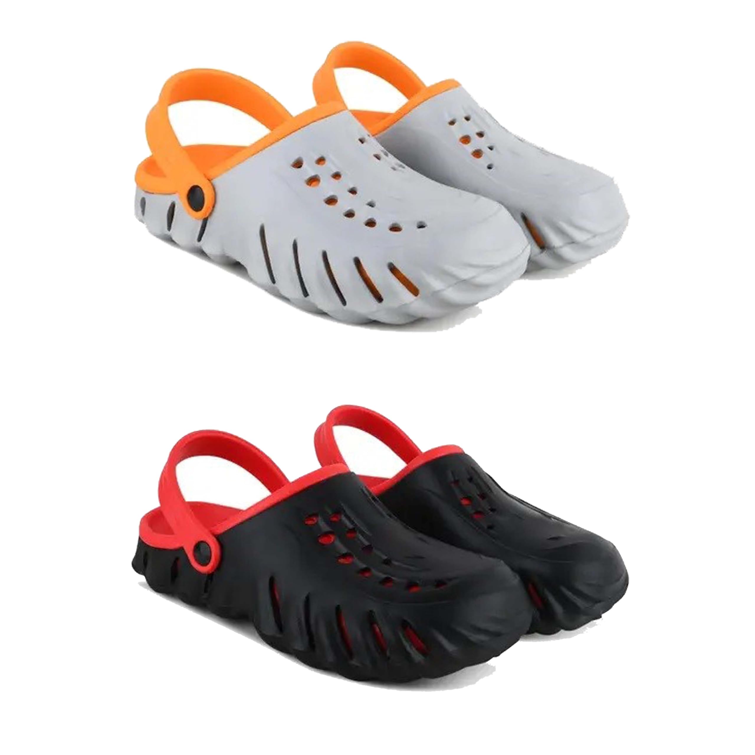 Men's Sandals Clogs| Lightweight Wear| Stylish & Easy to Wear For Men's PCV-SAN-(2-COMBO)-3150-3148