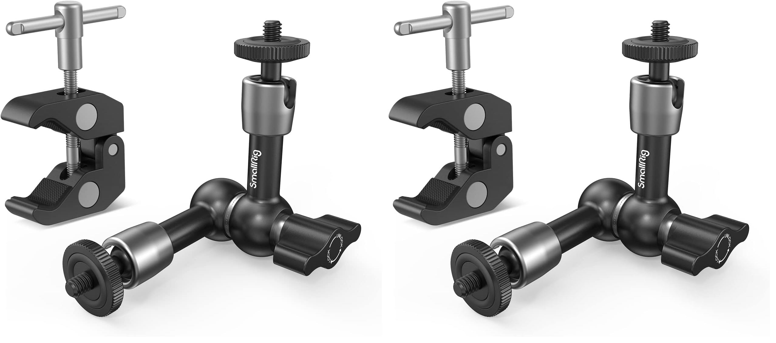 SMALLRIG 9.8 Inches Magic Arm Clamp Kit with 1/4" and 3/8" Threaded Holes — Amazon image 12
