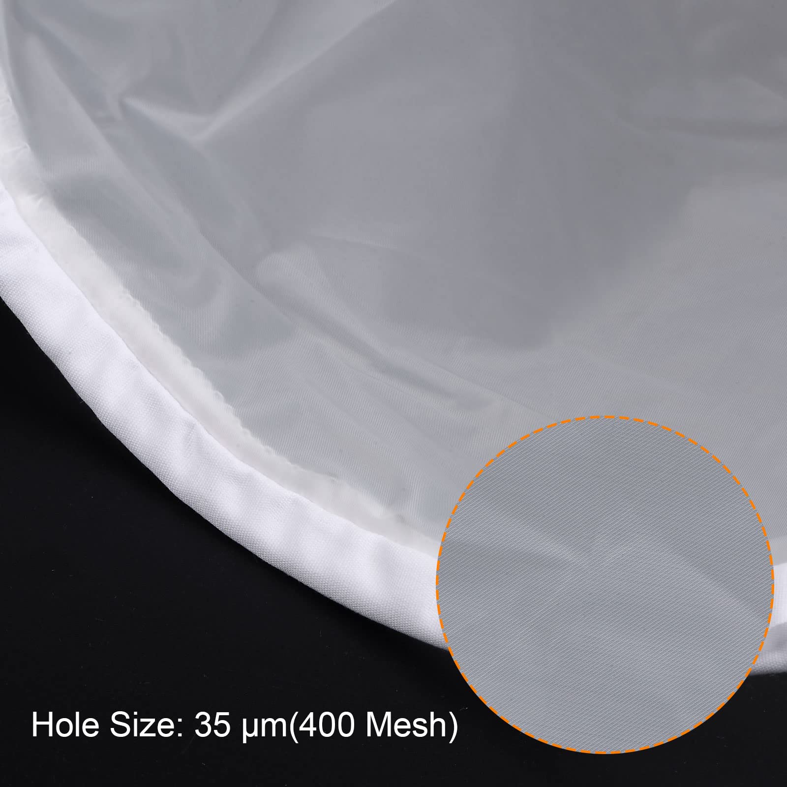 QUARKZMAN 400 Rete Vernice Filtro Borsa 10.6" Dia Cono Forma Nylon