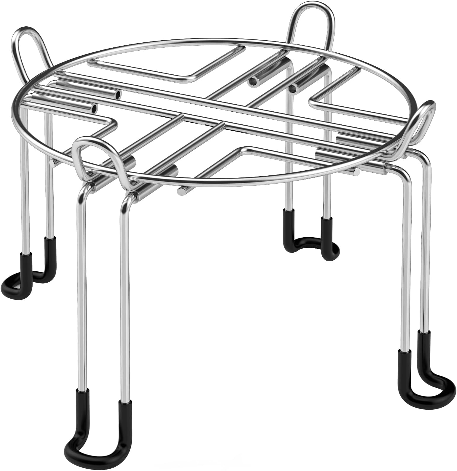 Gravity-Fed Water Filter System Stand, Detachable Stainless Steel Stand Compatible with Berkey Water Filter System Countertop, 9.25" Diameter by 5.9" Tall