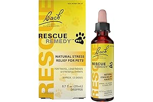 Bach RESCUE Remedy PET Dropper for Stress Relief in Pets