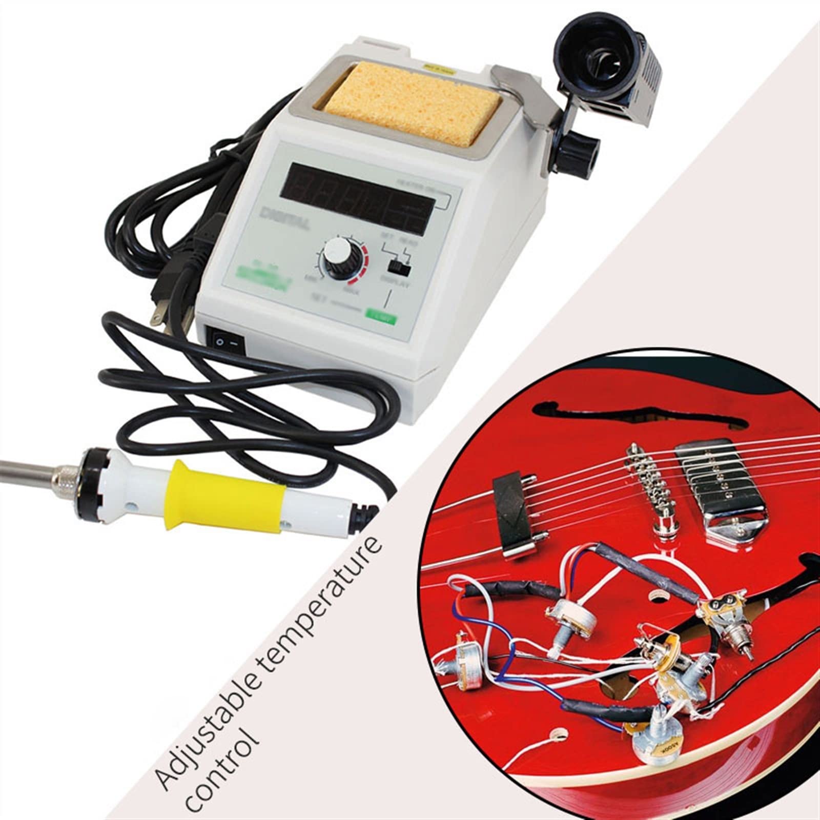Professionnel Outils de Guitare Guitare Soudure Réparation Fer À Souder Ensemble Guitare Électrique Réparation Outils De Soudage Outils de Guitare