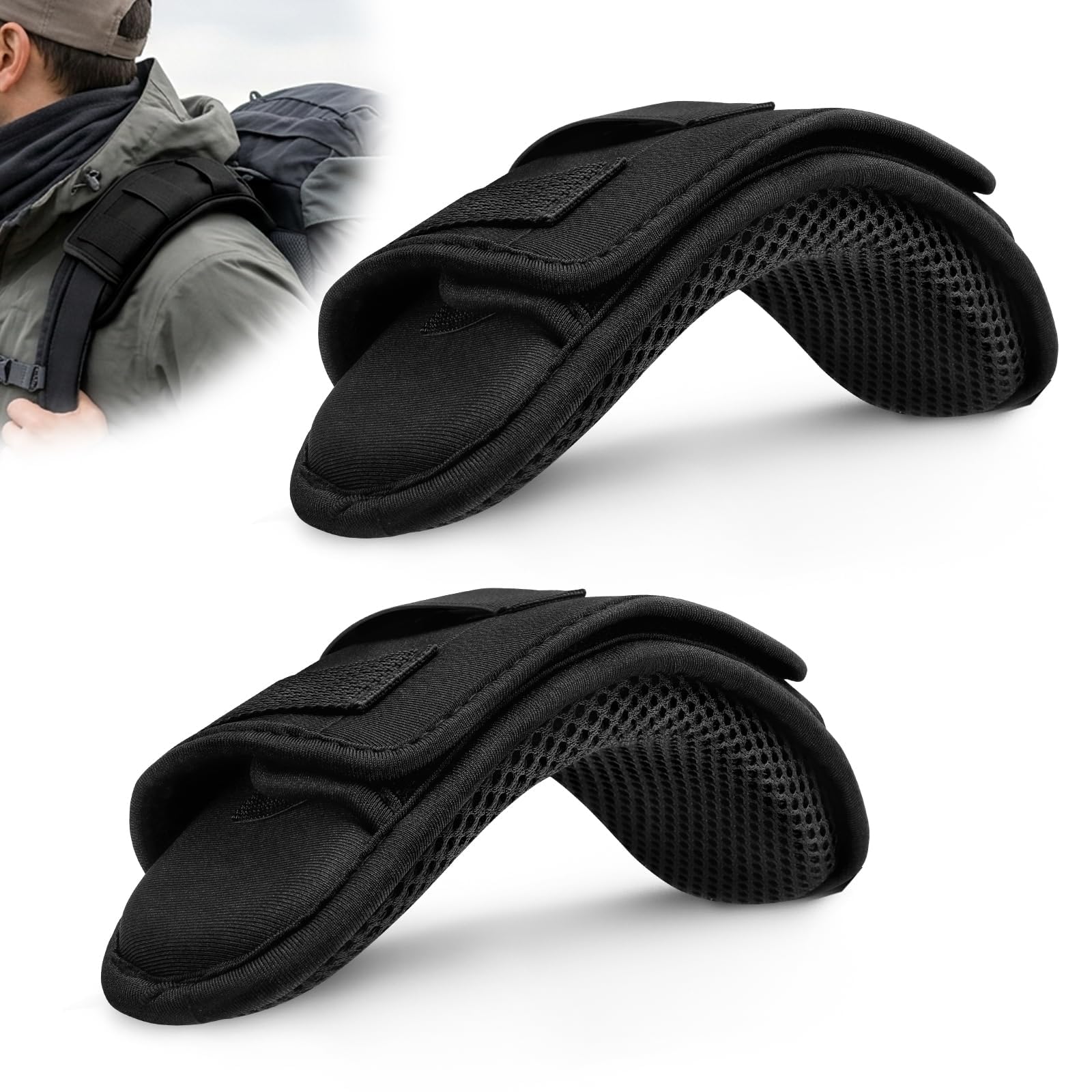 EEEKit Backpack Shoulder Strap Pad: 2PCS Replacement Shoulder Strap Cushion