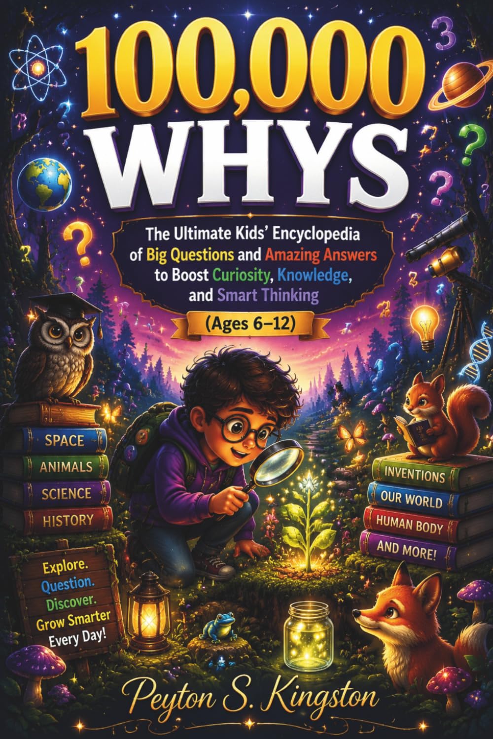 100000 Whys: The Ultimate Kids’ Encyclopedia of Big Questions and Amazing Answers to Boost Curiosity, Knowledge, and Smart Thinking (Ages 6–12) (The 100,000 Whys Series)