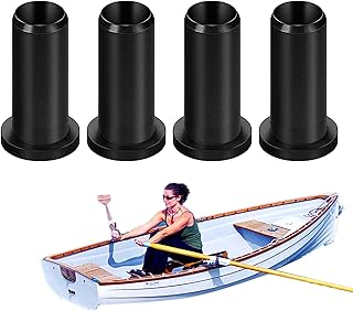 Amesor Oar Collars,Nylon Oar Sleeve for Oar Protector | Wood Oars Nylon Oar Sleeve Long Lasting Easy to Roll-On Oar Sleeve Prevent Oar Wear and Tear