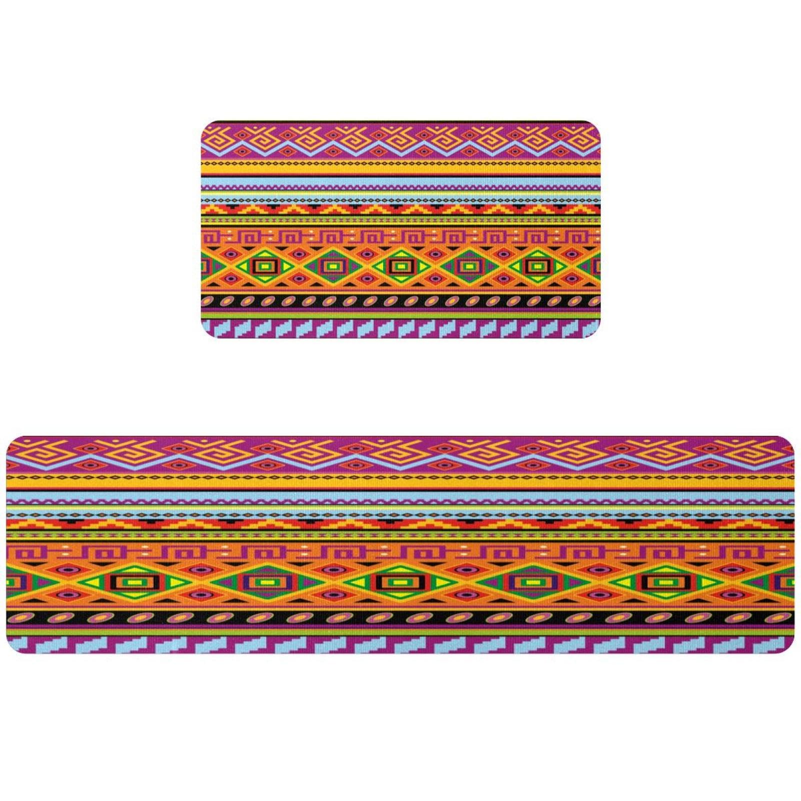 Tapis de cuisine absorbant lot de 2 lavable et grand tapis de couloir original