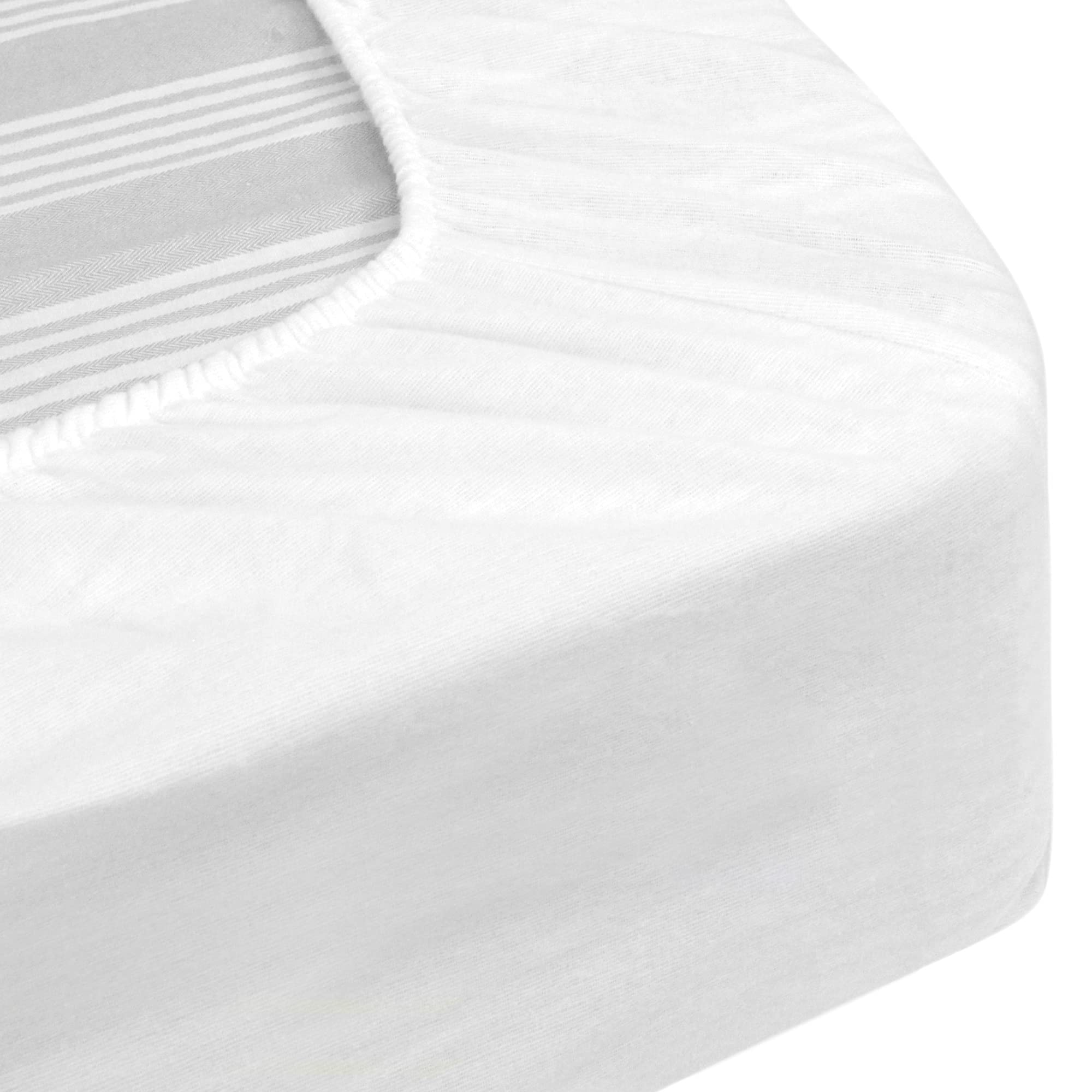 Linnea Protège Matelas imperméable 2x80x200 cm lit articulé TR Bonnet 30cm Arnon Molleton 100% Coton contrecollé polyuréthane