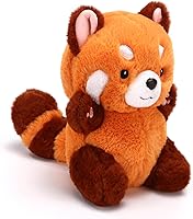 Adorable 9-Inch Red Panda Plush Toy - Soft Stuffed Animal Gift for Kids Birthday, Girlfriend, Holidays