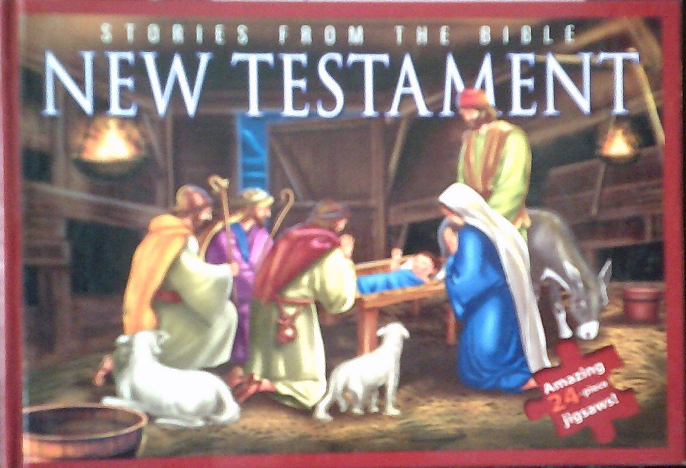 Stories From the Bible: New Testament [Puzzle Book]
