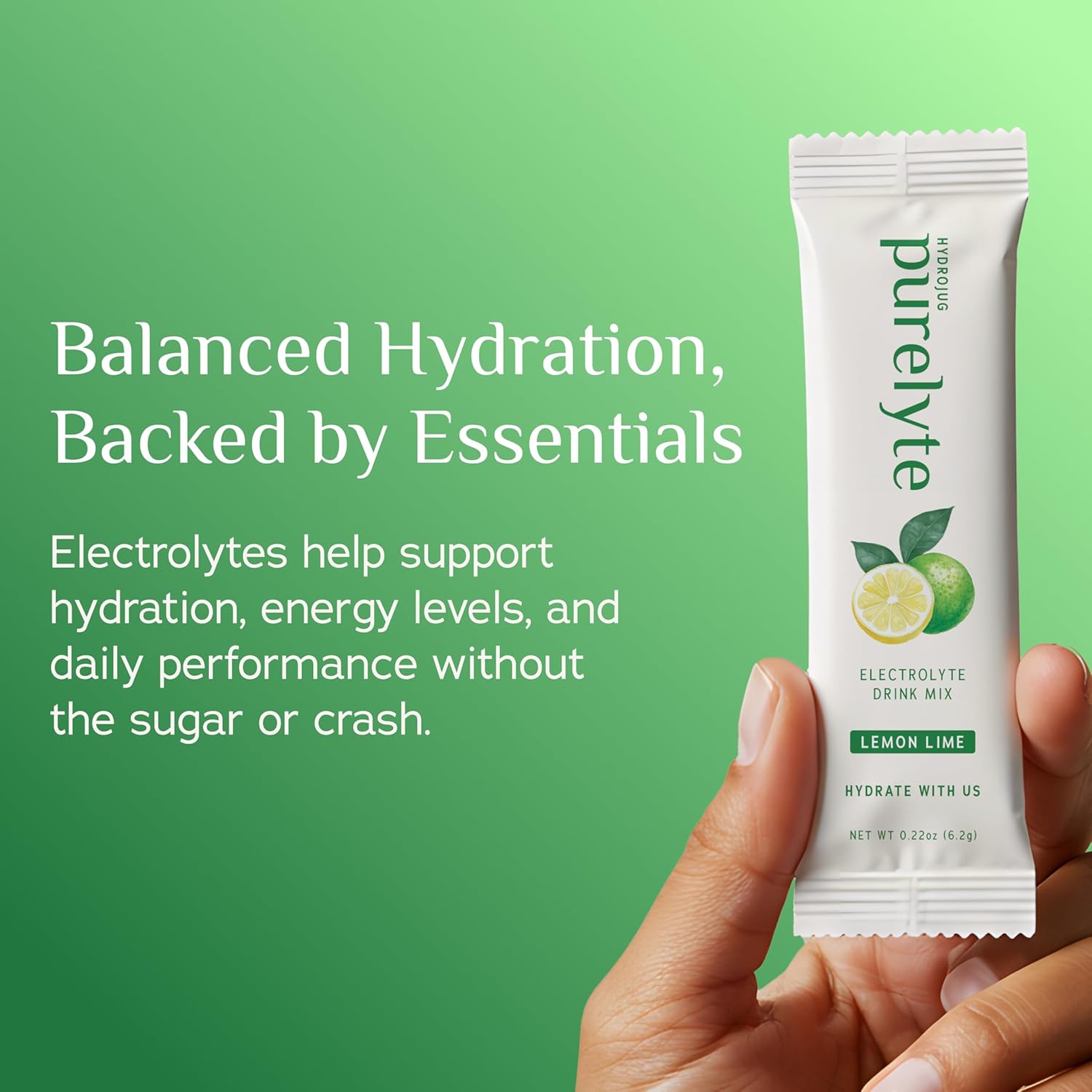 Electrolyte Drink Mix – Sugar-Free Hydration Powder Packets – Clean Electrolytes with Trace Minerals – Keto, Vegan, Gluten-Free – No Artificial Sweeteners – 30 Sticks – Lemon Lime - Image 6