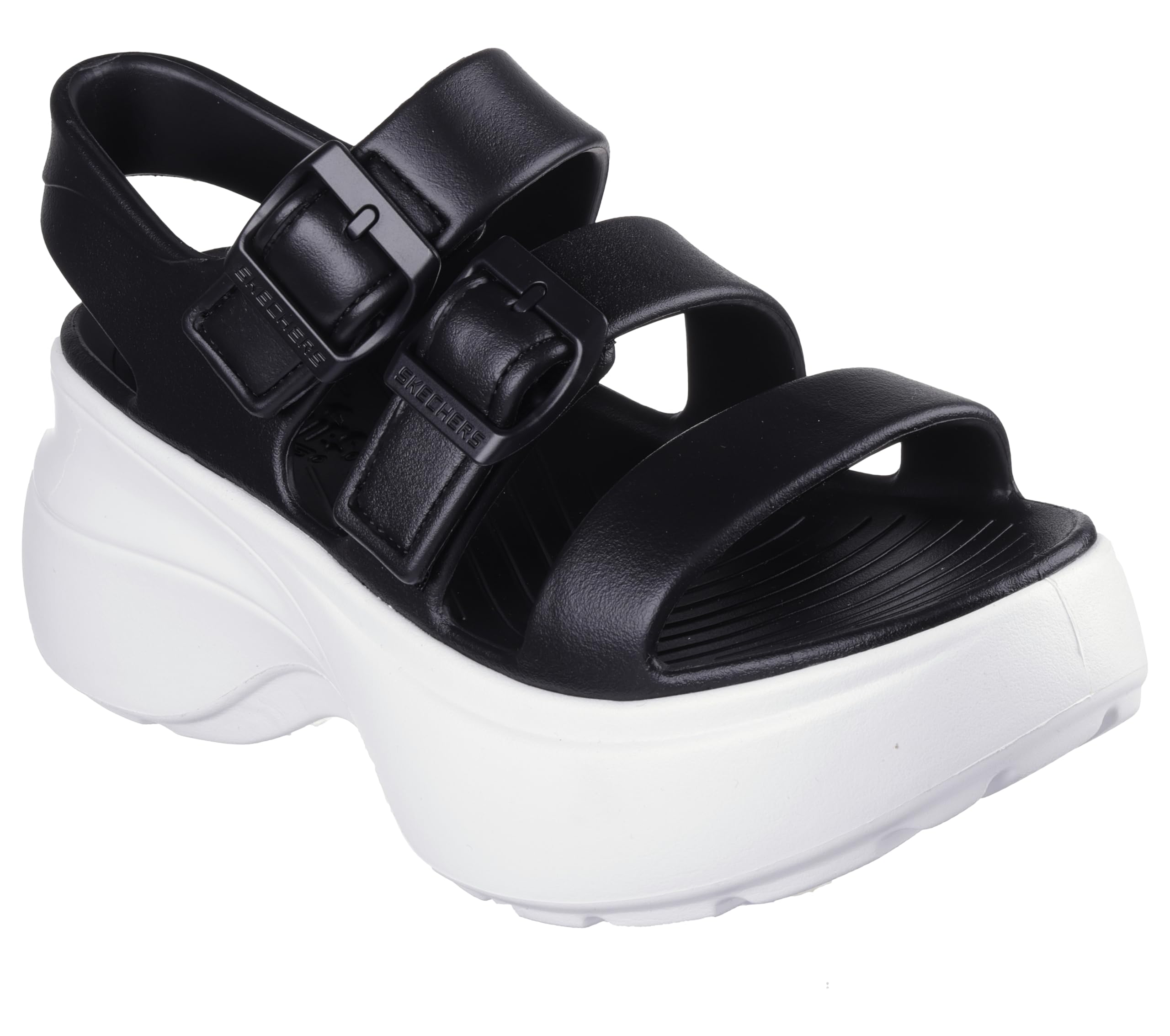 Amazon.co.jp: Skechers レディース クォーターストラップサンダル