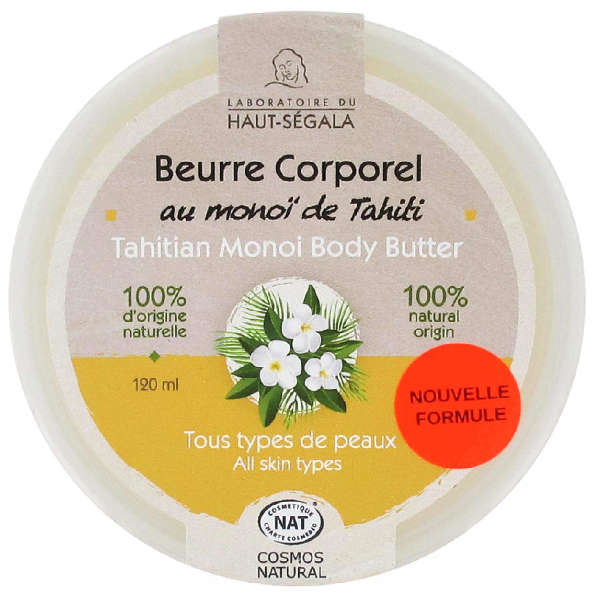 Laboratoire du Haut-Ségala Tahitian Monoï Body Butter 120ml